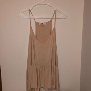 Peplum Tank Top